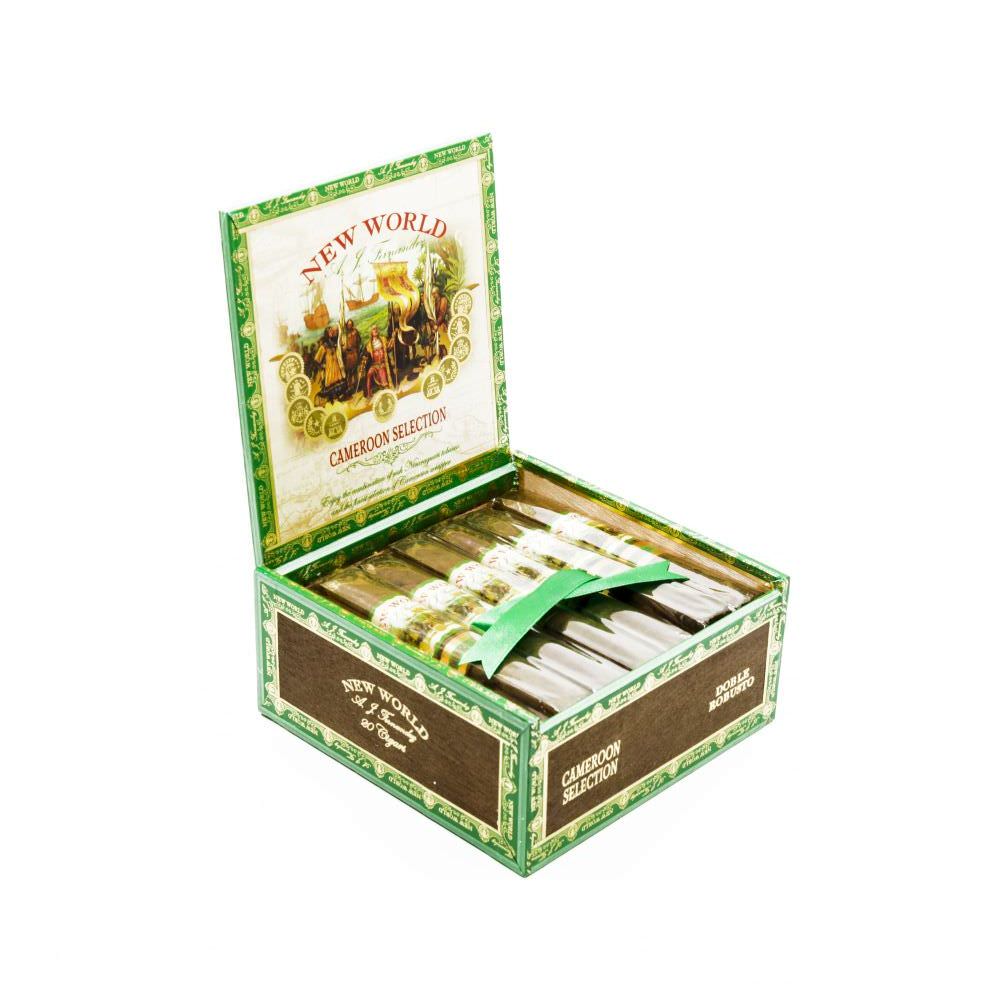 AJ Fernandez New World Cameroon Double Robusto Cigar Box