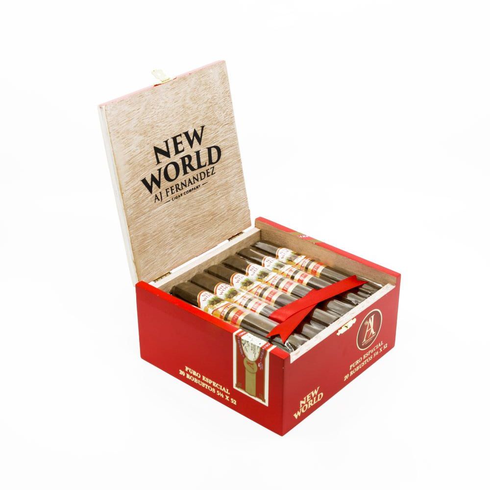 AJ Fernandez New World Puro Especial Robusto Cigar Box