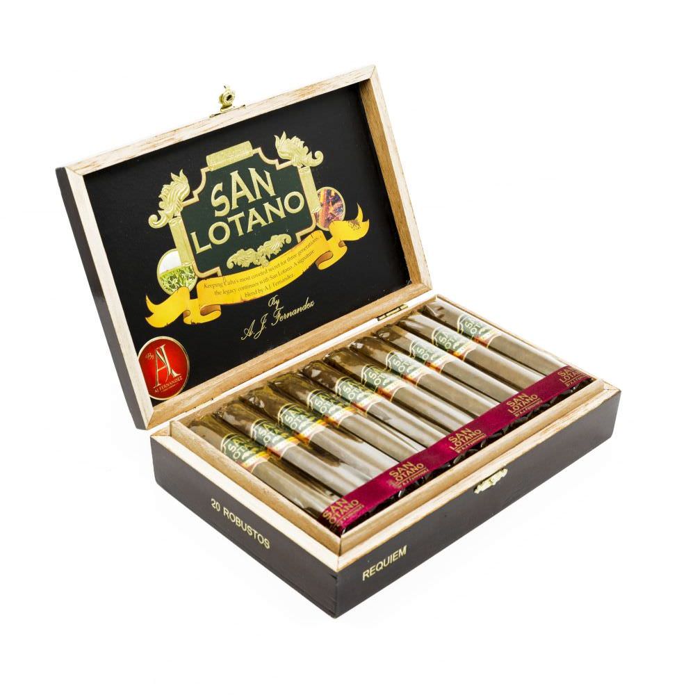 AJ Fernandez San Lotano Requiem Habano Robusto Cigar Box