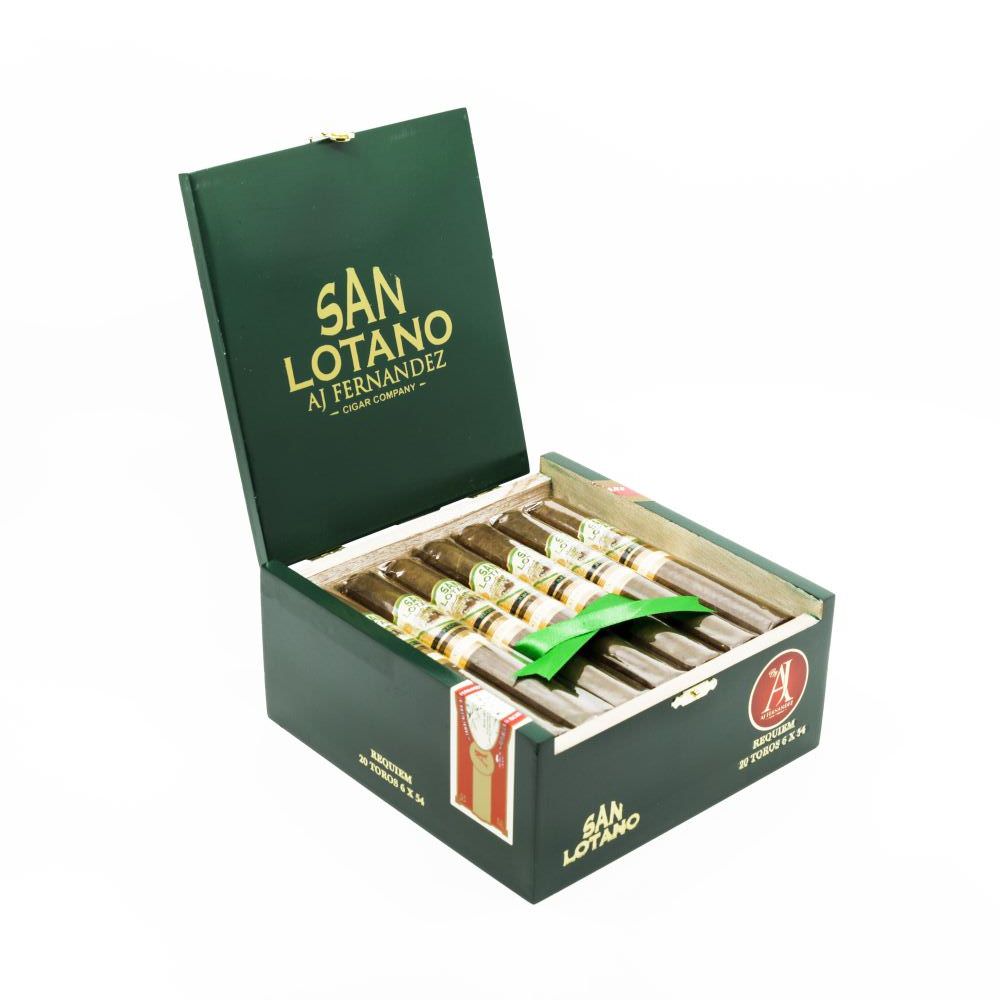 AJ Fernandez San Lotano Requiem Habano Toro Cigar Box