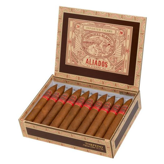 Aliados Original Torpedo Cigar Box