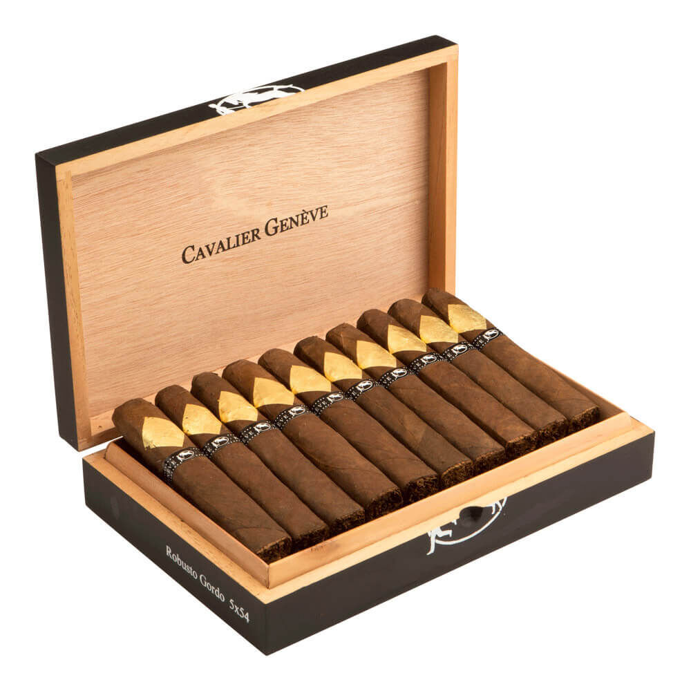 Cavalier Genève Black Series II Robusto Gordo Cigar Box