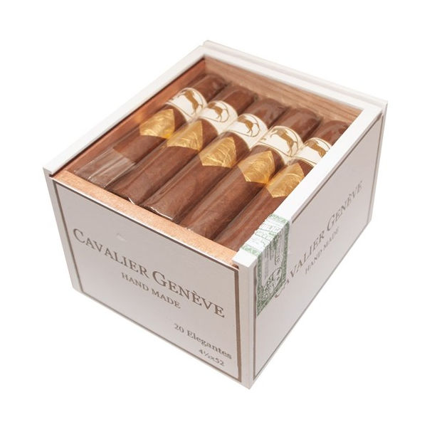 Cavalier Genève White Series Elegantes Cigar Box