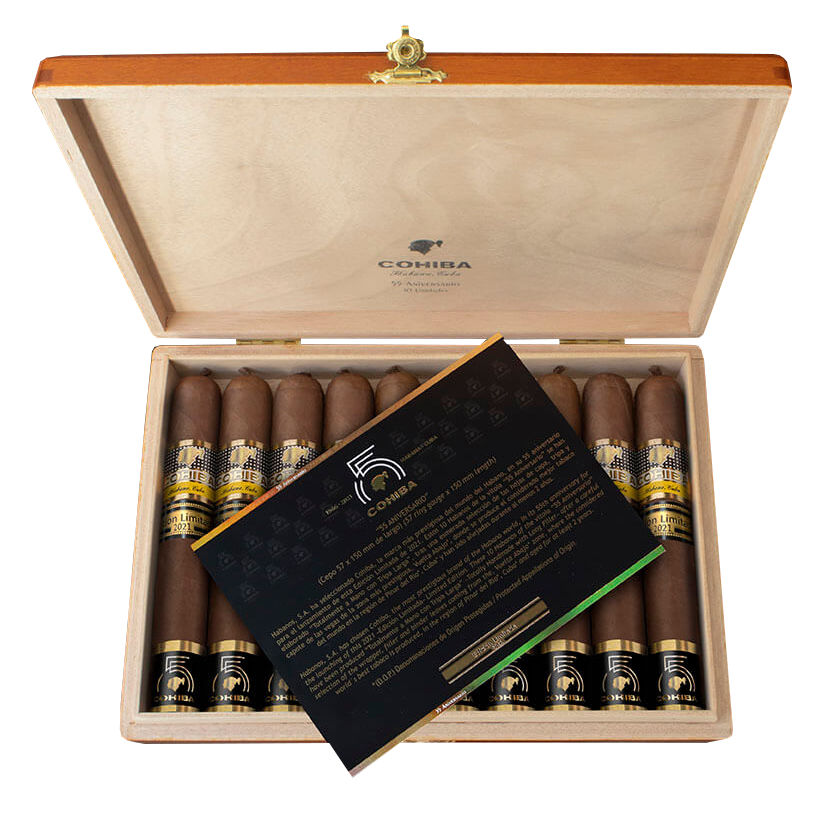 Cohiba 55 Aniversario Limited Edition 2021 Cigar Box