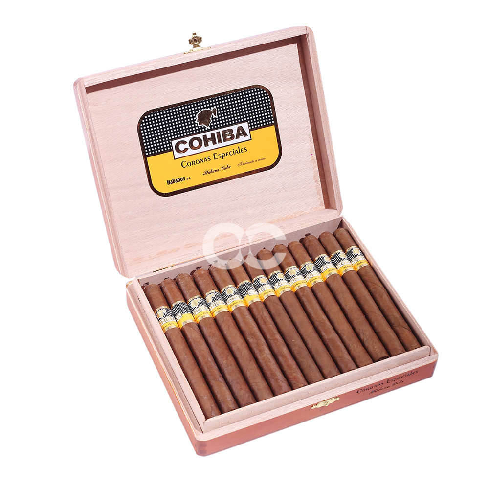 Cohiba Corona Especial Cigar Box Open