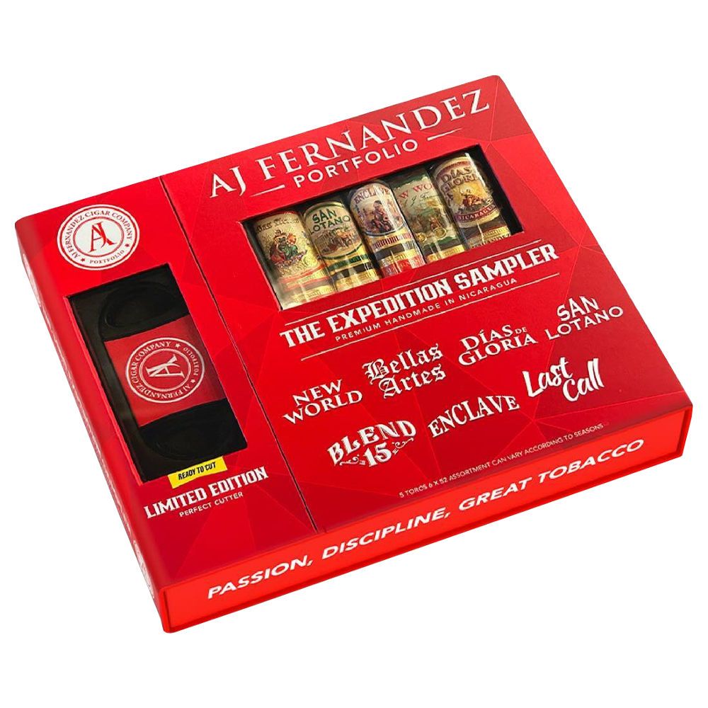 AJ Fernandez Expedition Cigar Sampler with Cutter