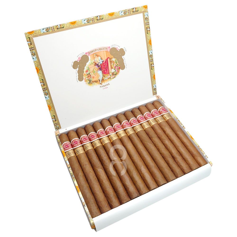 Romeo y Julieta Churchill Habana Cuba box of 25s Cuban cigar for sale