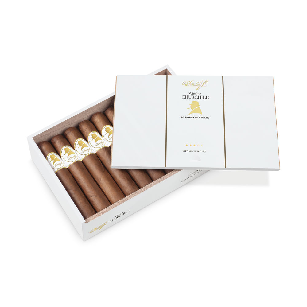 Davidoff Winston Churchill Robusto Cigar Box