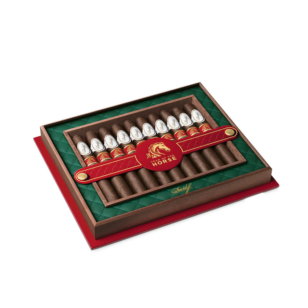Davidoff Year of the Horse Limited Edition 2026 Open Cigar Box