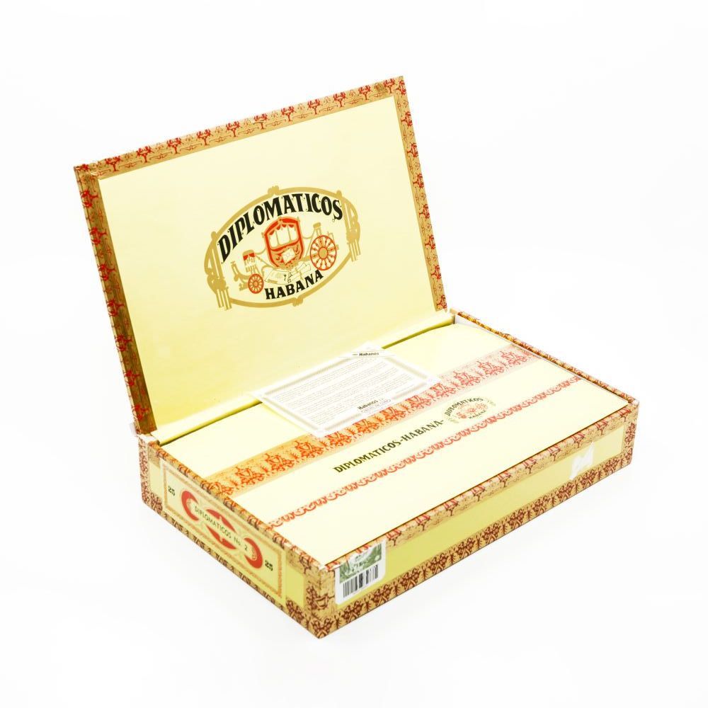 Diplomaticos No. 2 Cigar Box Open