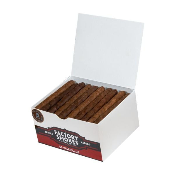 Drew Estate Factory Smokes Maduro Cigarillos Box