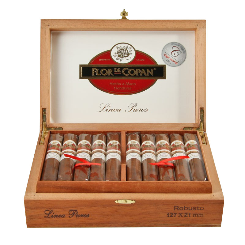 Flor De Copan Linea Puro Robusto Cigar Box