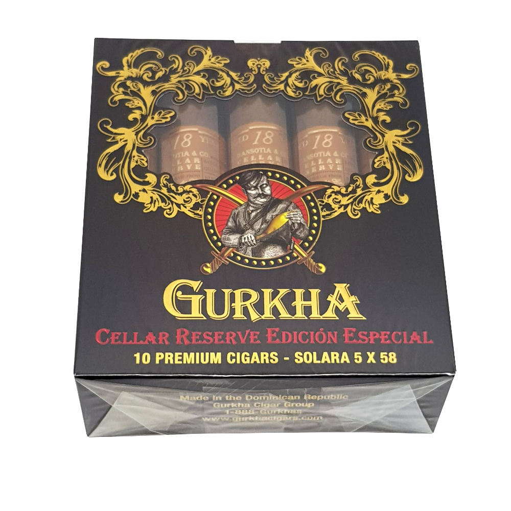 Gurkha Cellar Reserve Edicion Especial 18 Year Solara Double Robusto 10s