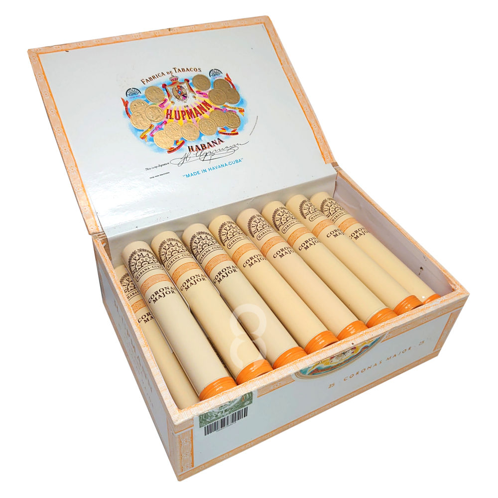 H. Upmann Coronas Major Tubos Cigar Box