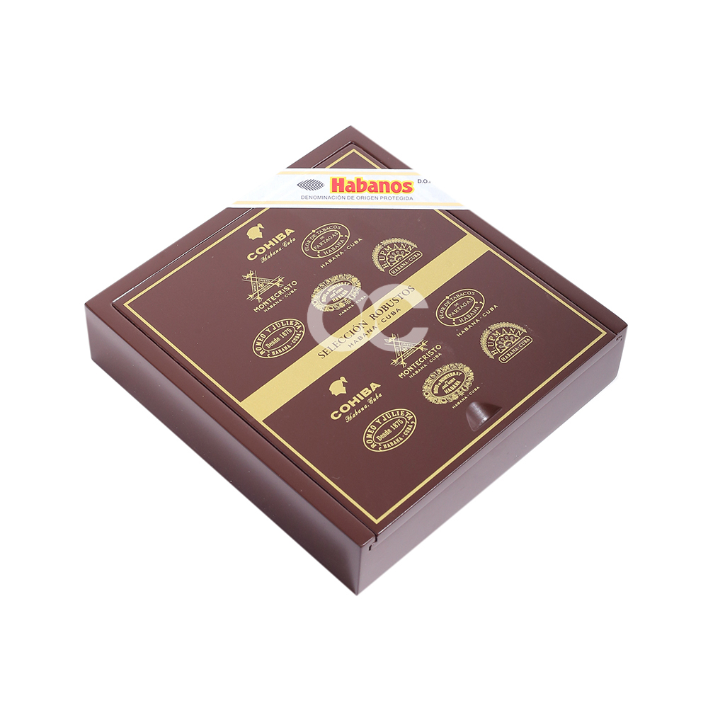 Habanos Combinacion Seleccion Robusto Gift Box Sampler Closed
