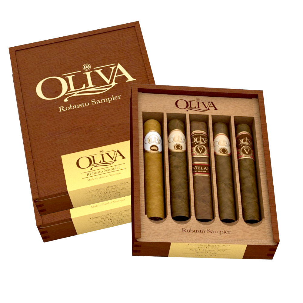 Oliva International Robusto Variety Sampler Triple Box