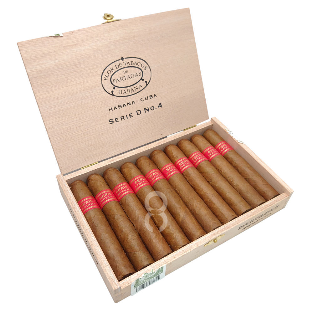 Partagas Serie D No. 4 Cigar Box of 10