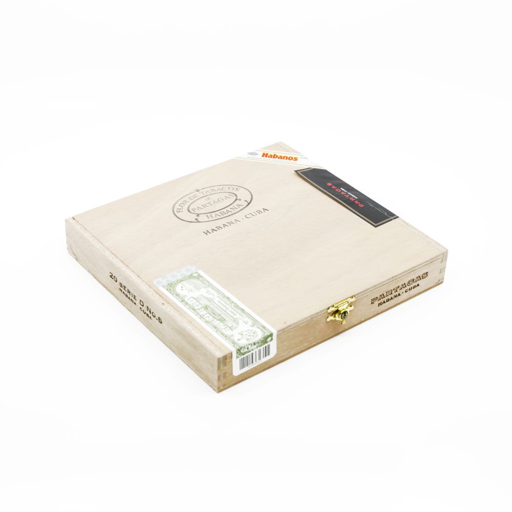 Partagas Serie D No. 6 Cigar Box Closed