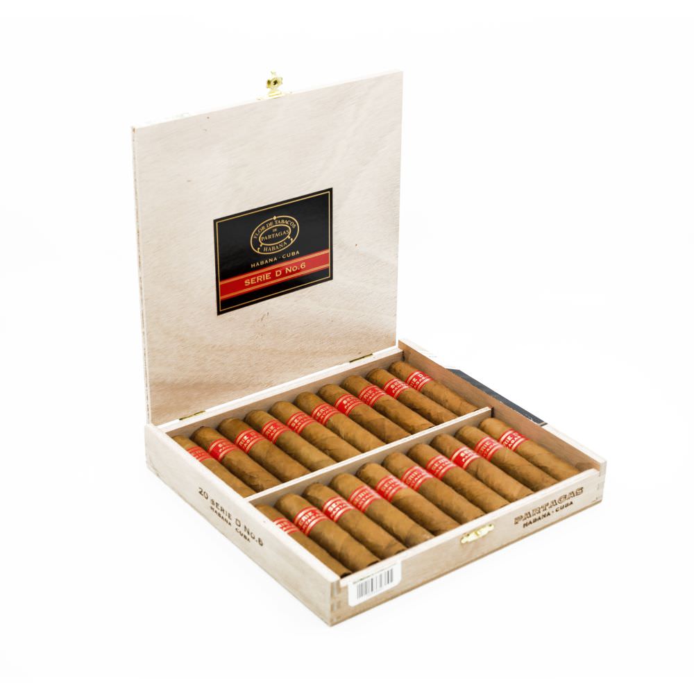 Partagas Serie D No. 6 Cigar Box