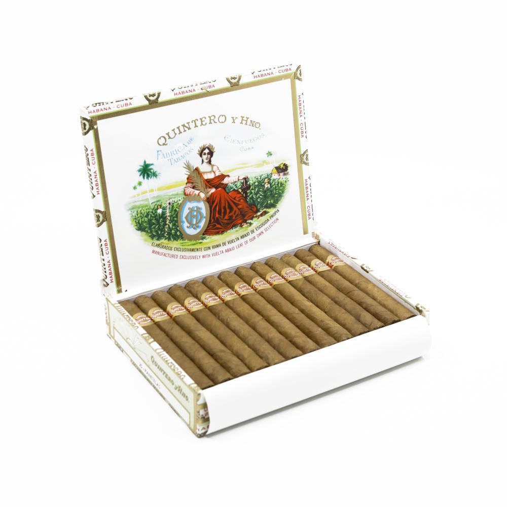 Quintero Panetelas Cigar Box
