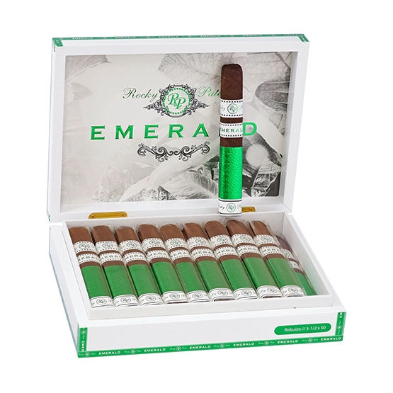 Rocky Patel Emerald Robusto Cigar Box