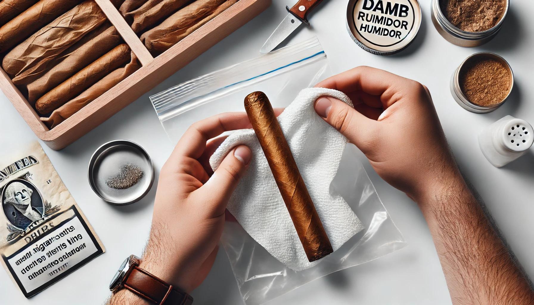 How to Fix a Dry Cigar Quickly Without a Humidor