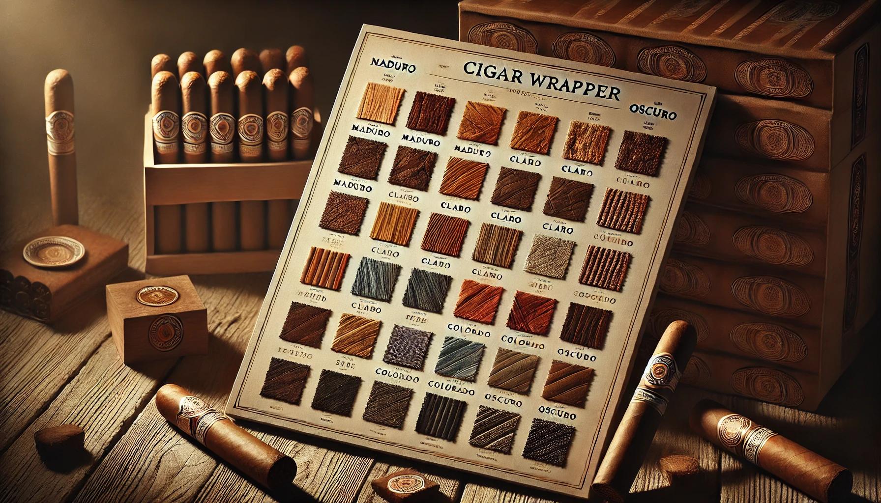 what is a cigar wrapper chart and how to use it