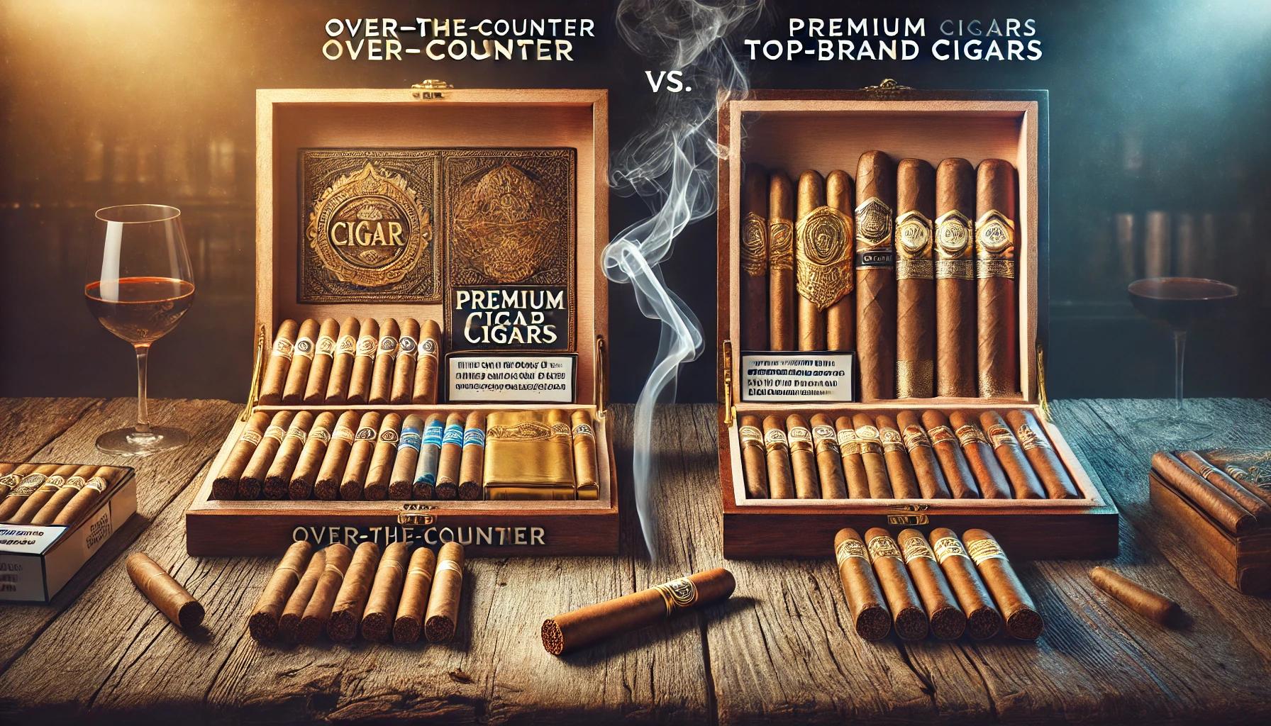 are any over-the-counter cigars as good as top brands