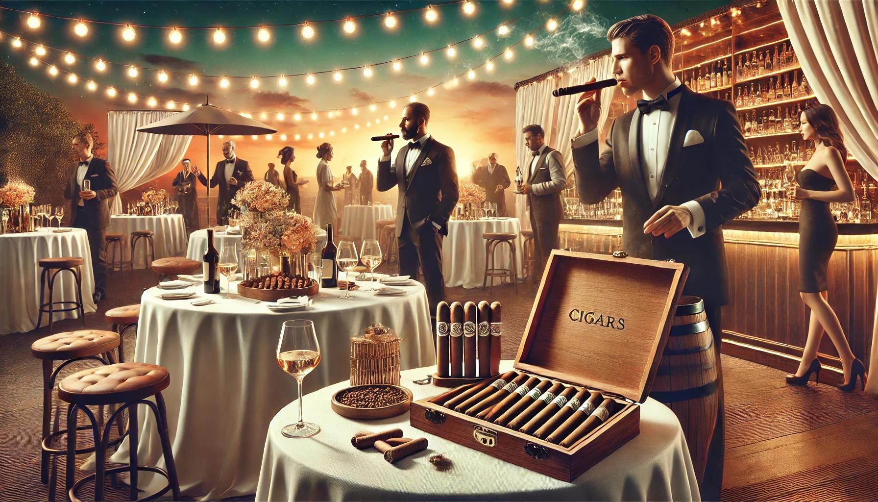 how to plan a cigar event