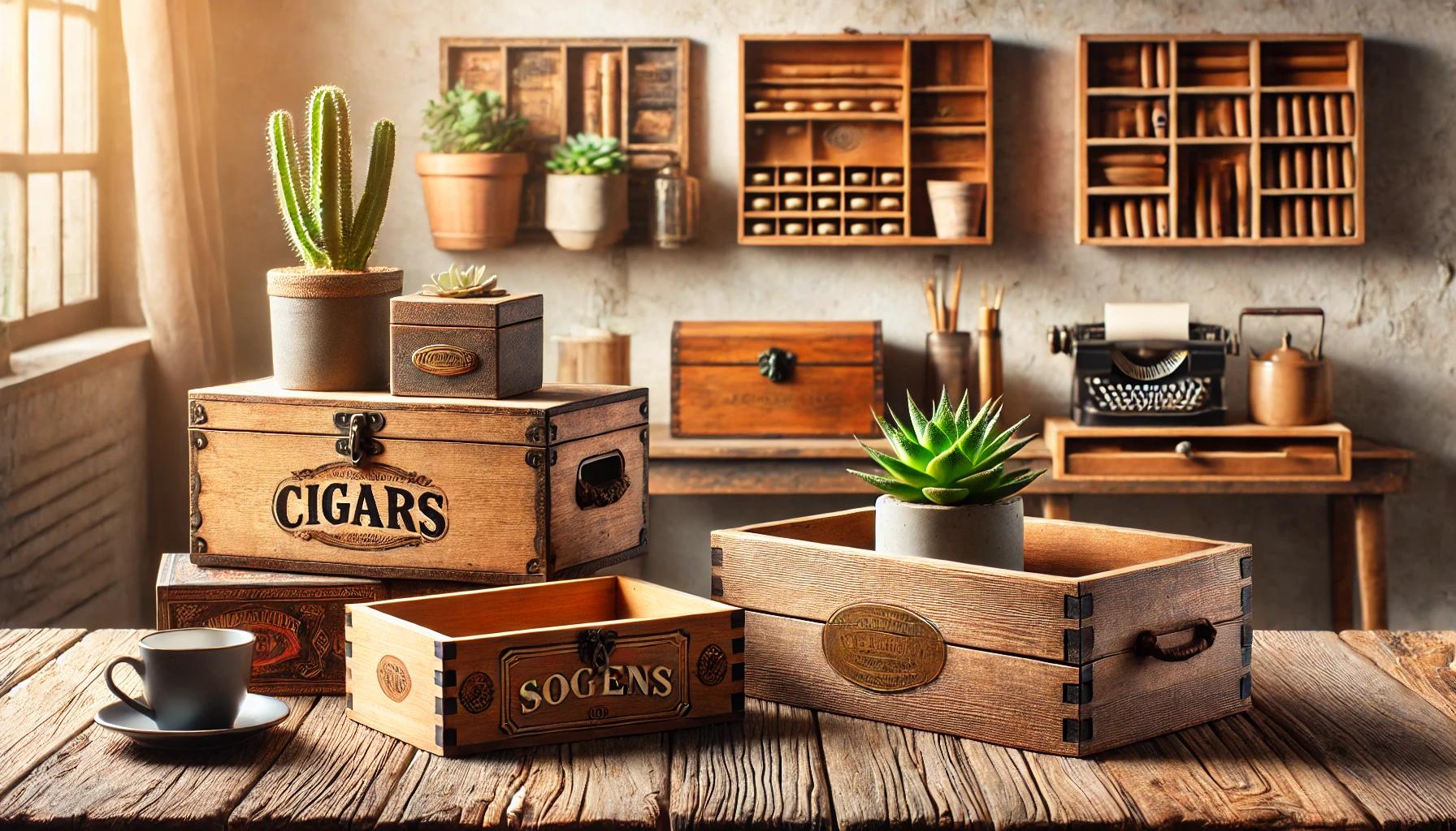 what to do with old cigar boxes