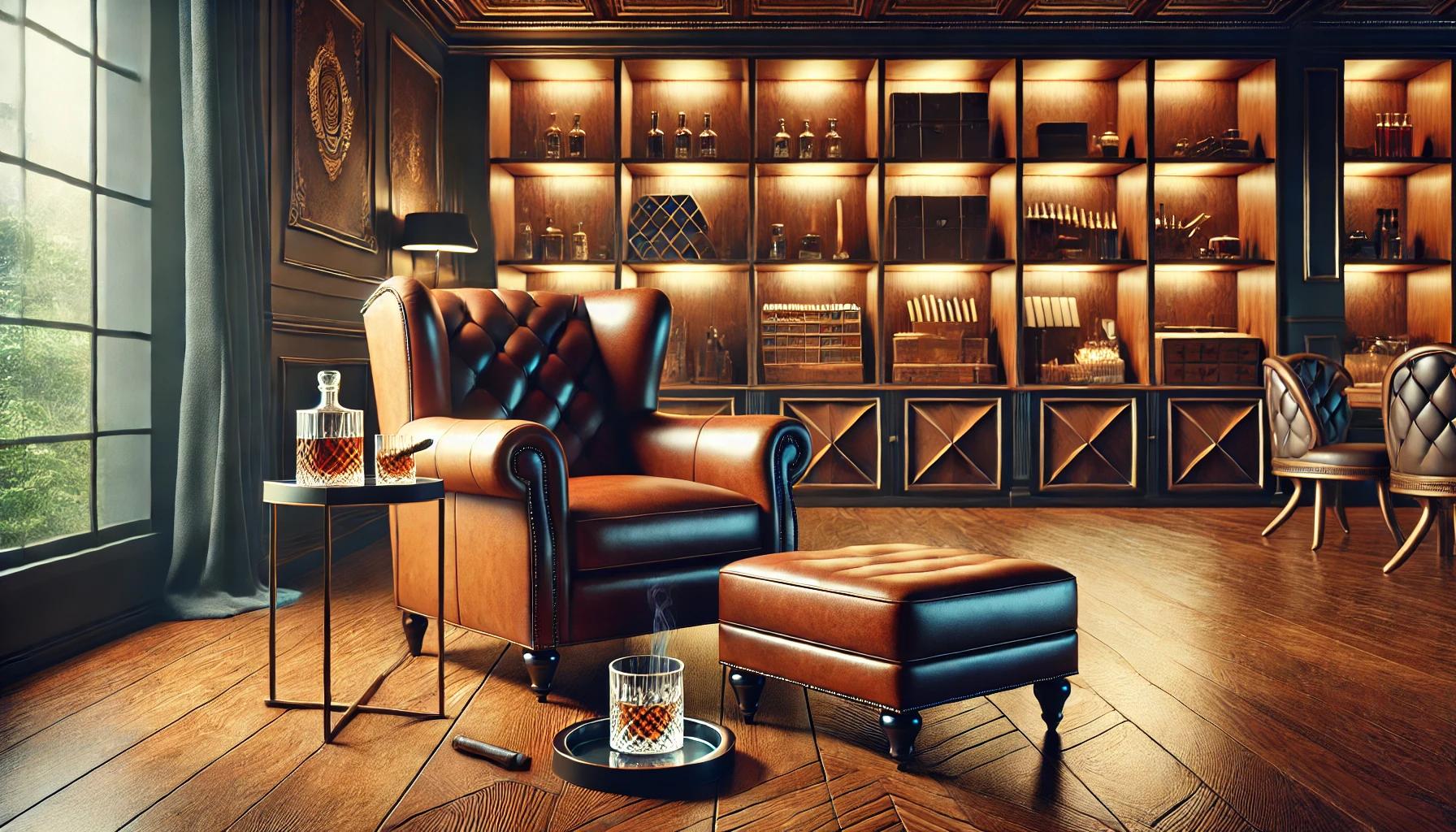 what is the best furniture setup for indoor cigar smoking