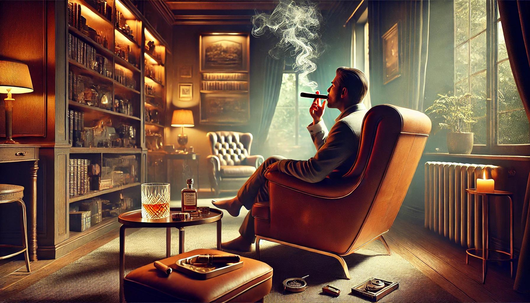 Why smoking a cigar Is relaxing