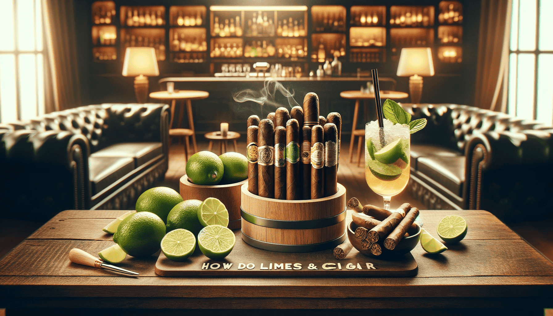 How do Limes and Cigars Pair 