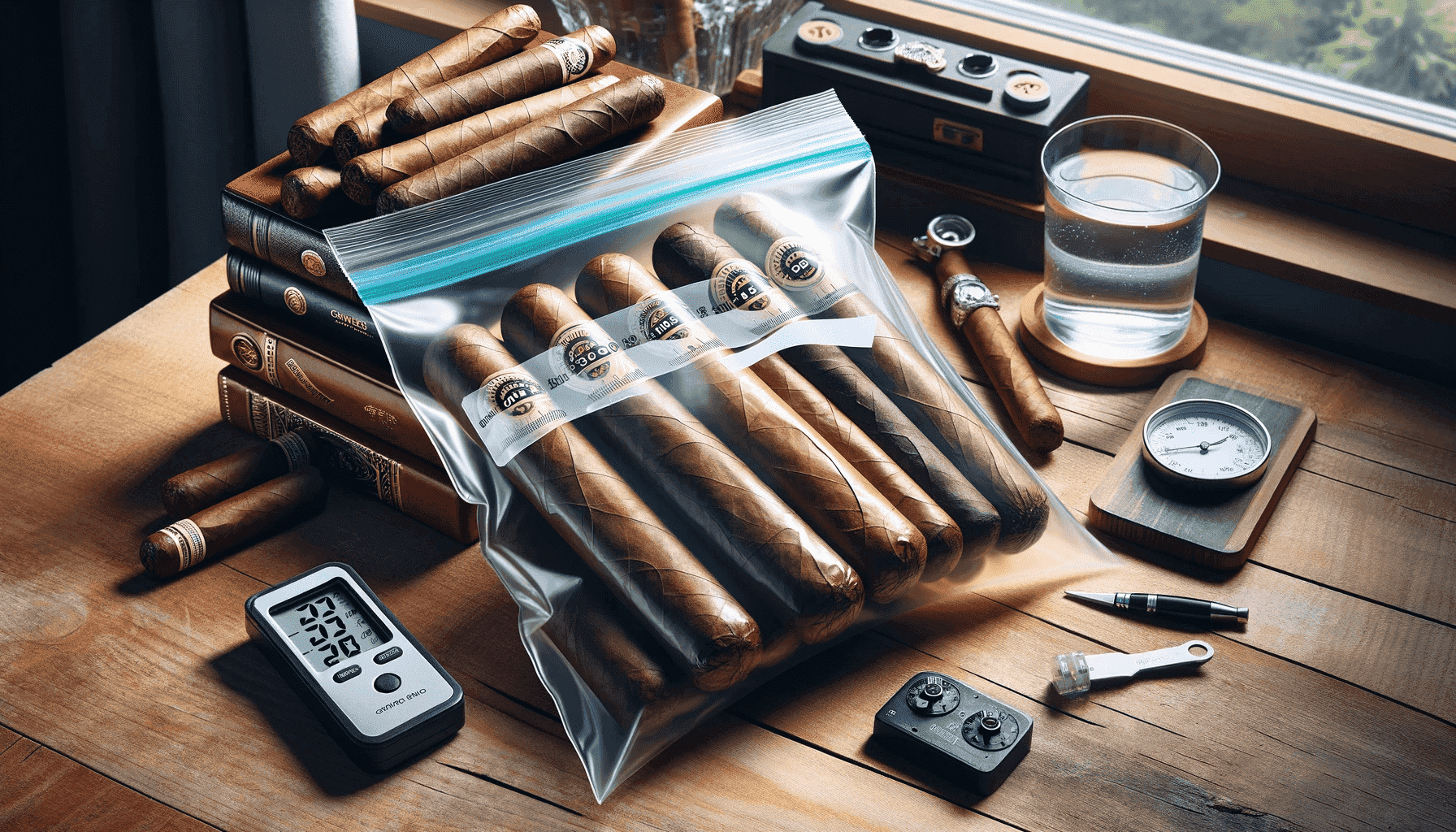 How to Keep Cigars Fresh in a Ziploc Bag