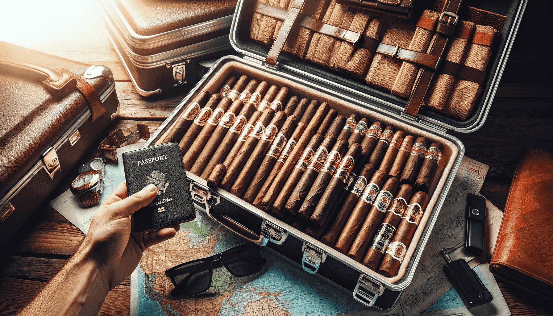 How to Pack Cigars for Travel 