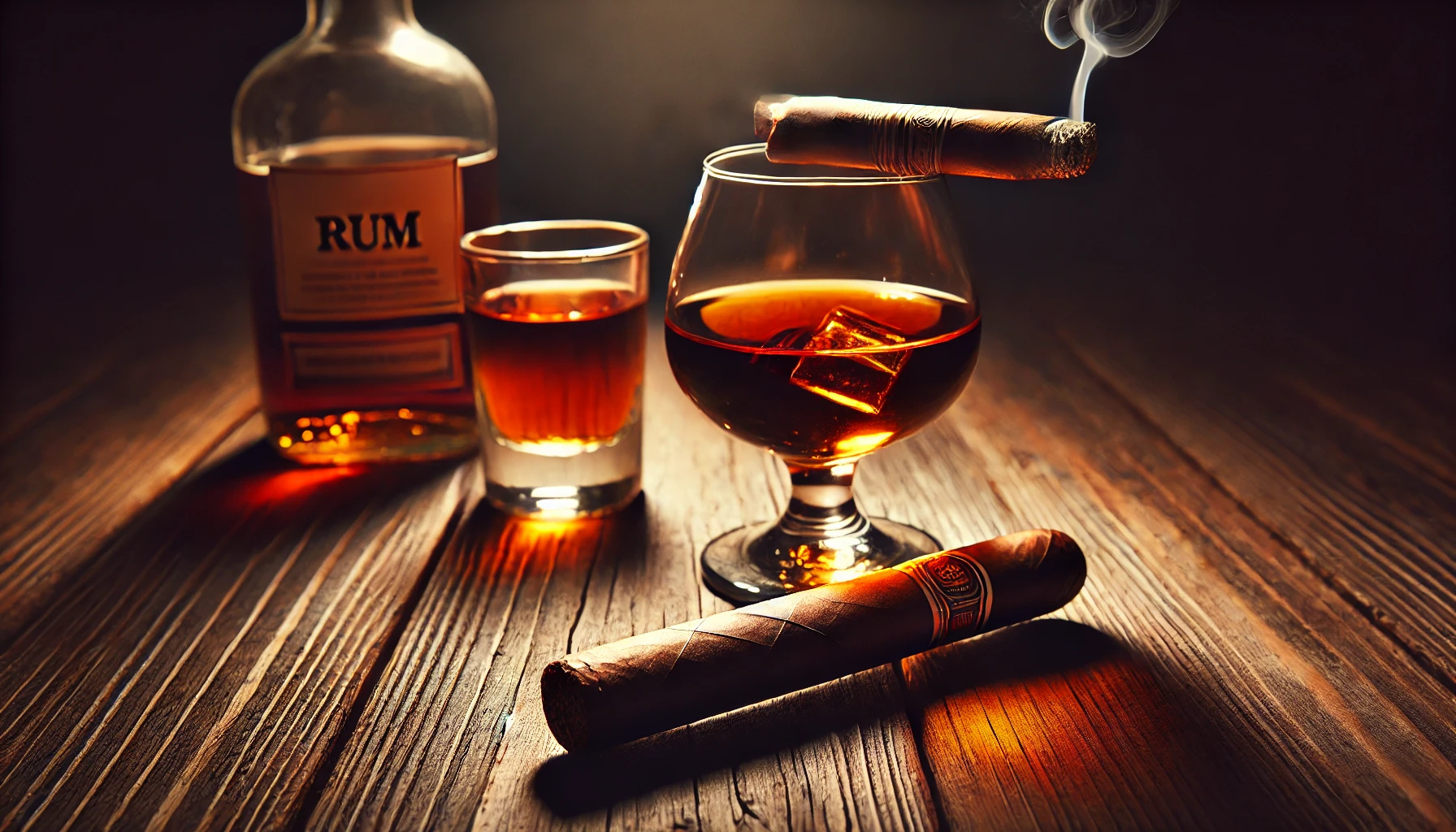 what cigars pair well with rum