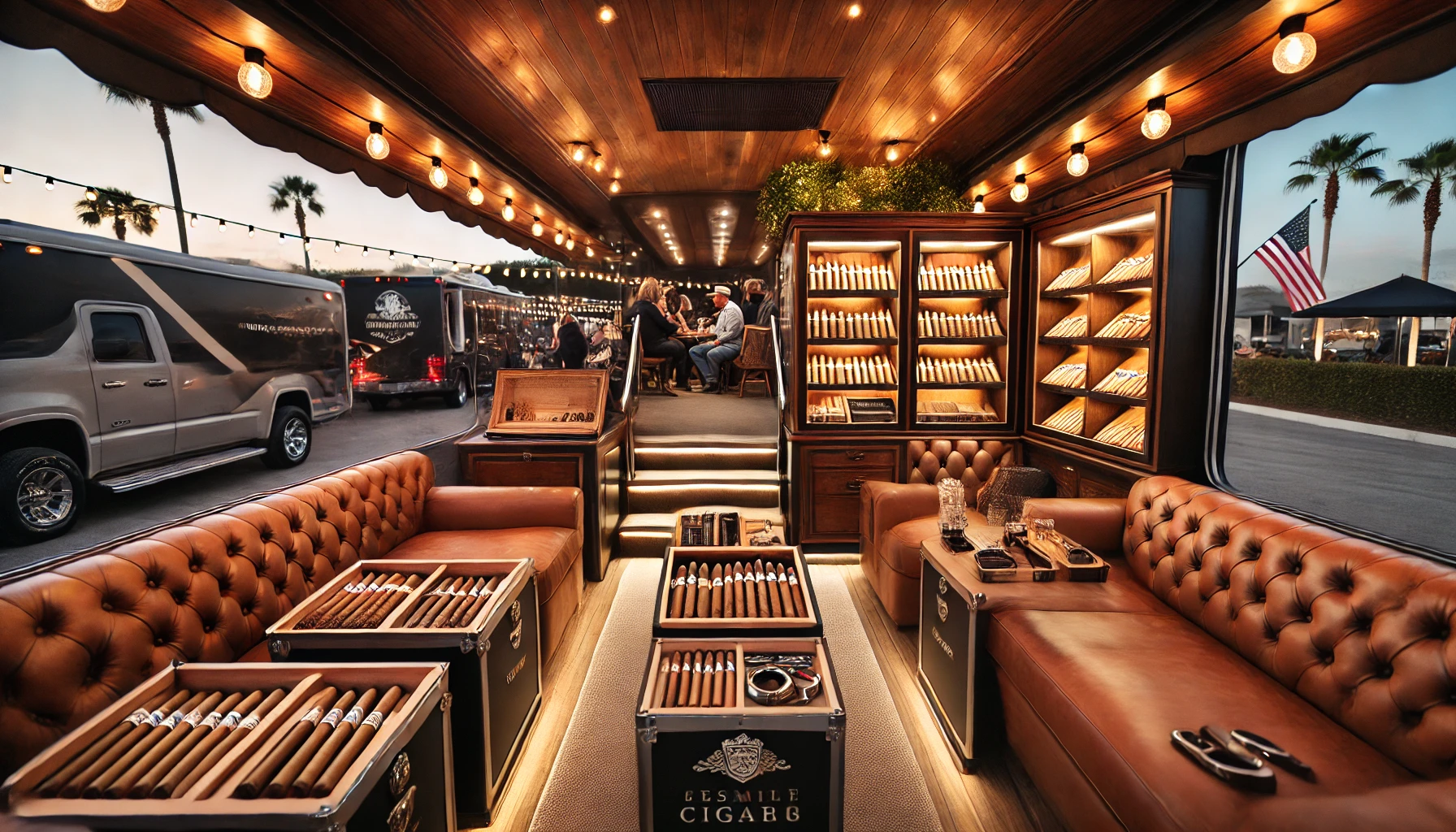 how to start a mobile cigar lounge