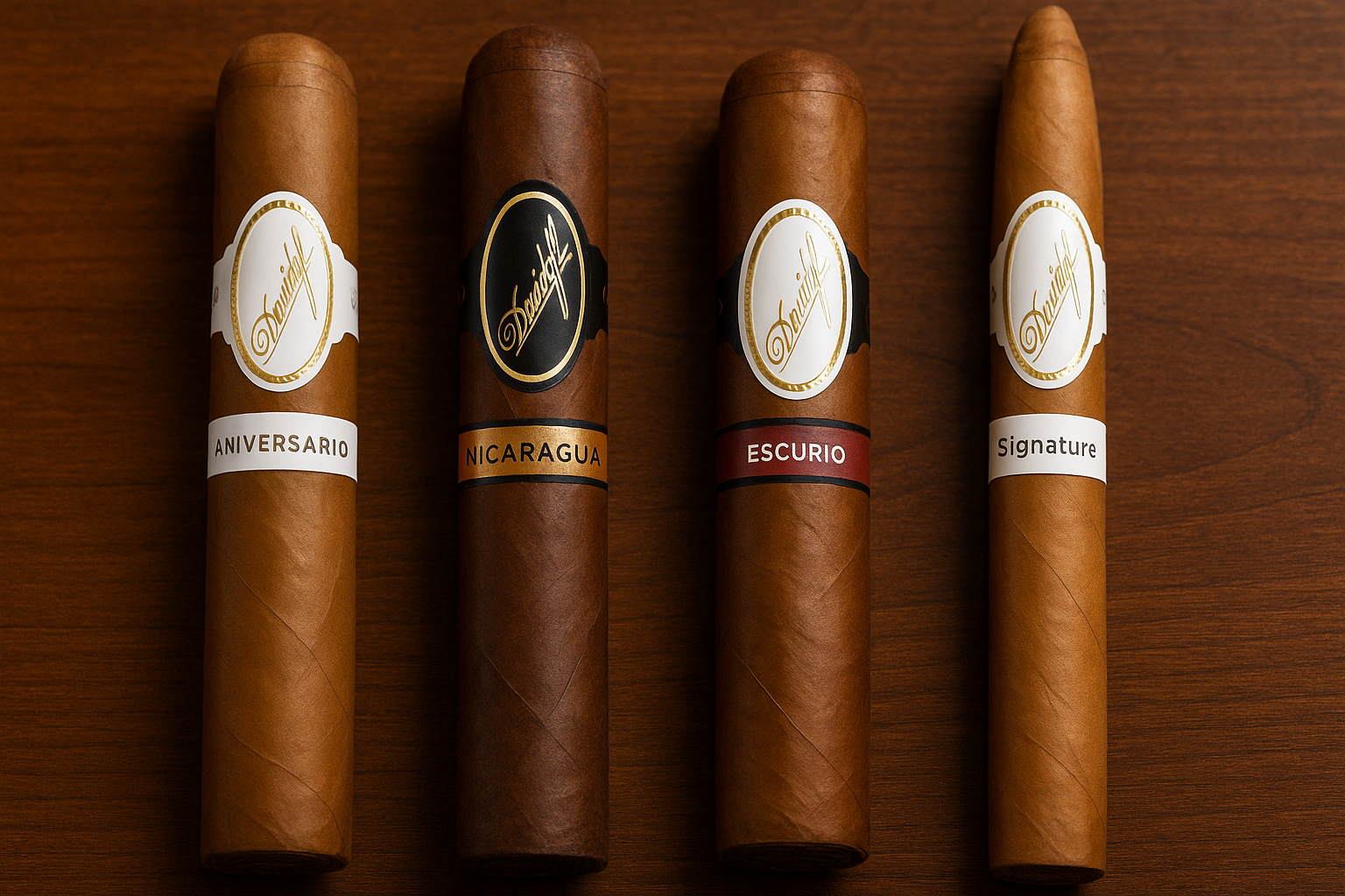 What Are Various Blends And Vitolas Of Davidoff Cigars