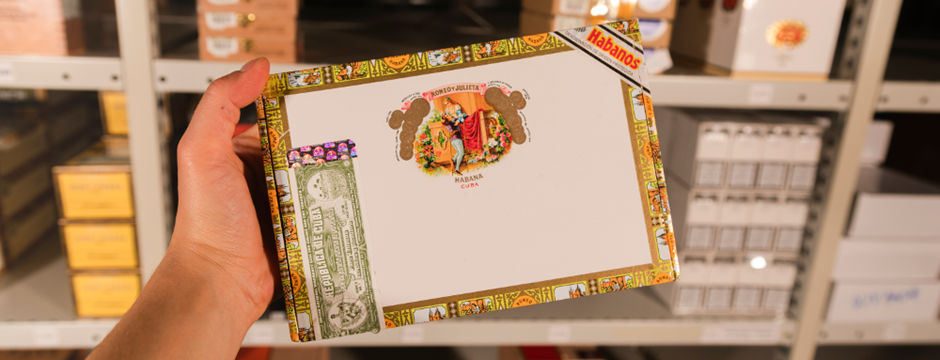 Romeo y Julieta Habanos Cuban Cigar Box