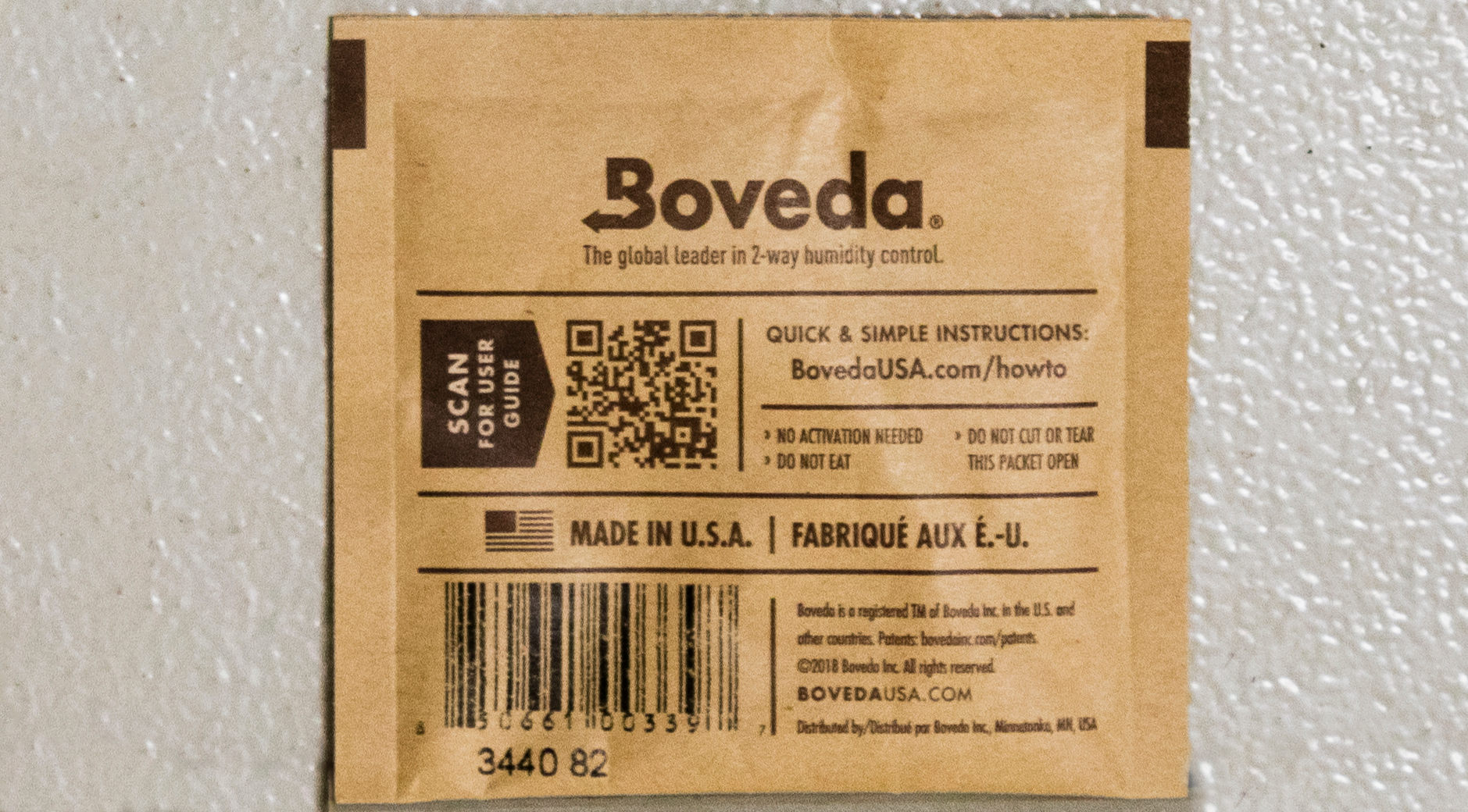 Boveda Humidity Pouch
