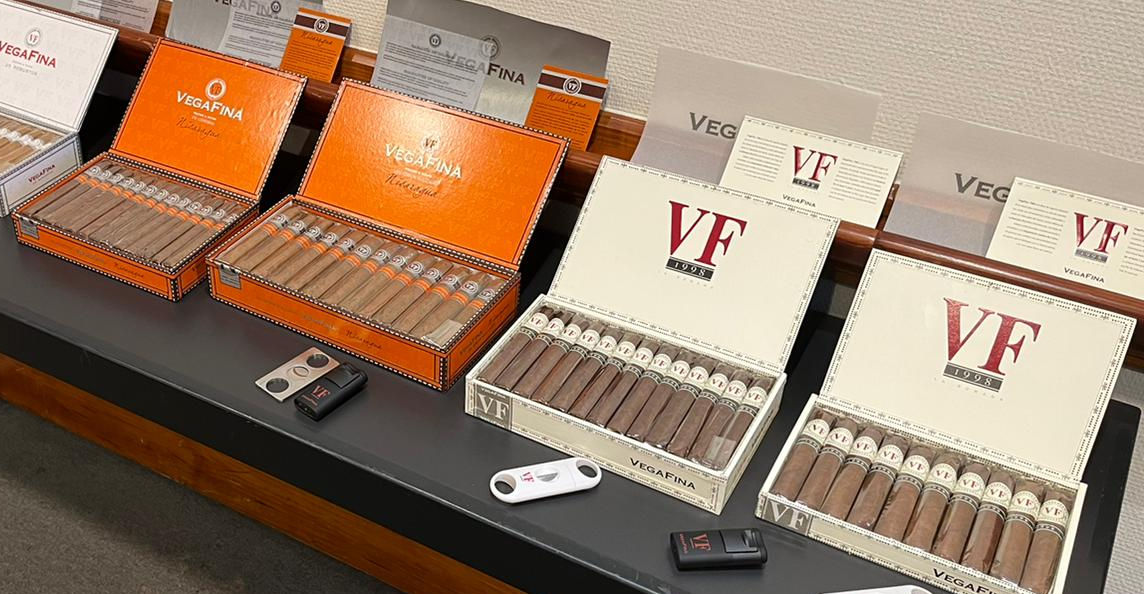 VegaFina cigars at Intertabac 2022