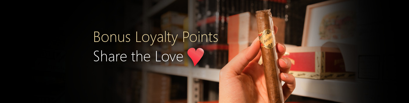 Earn Bonus Loyalty Points - Share the Love 